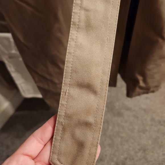 London Fog Double Breasted Men's trench coat 40 regular - Picture 15 of 16